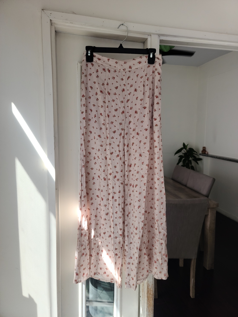 Women’s Pink Floral Maxi Skirt by